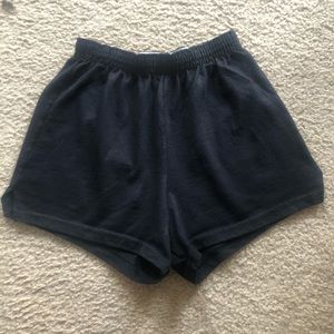 Everyday black Soffe shorts.
